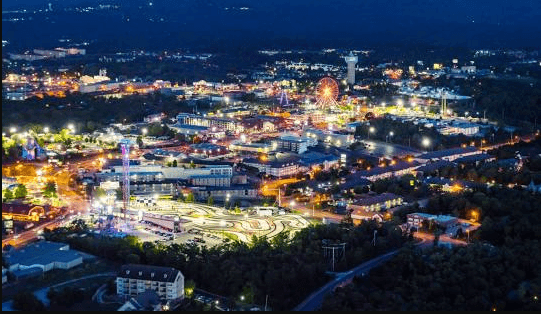 Branson, MO Area Aerial View